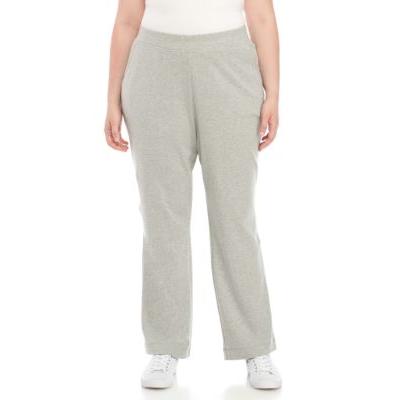 Kim Rogers Hthr Grey Plus Size Heather Promo Pants