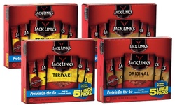 Jack Links Beef Original Jerky Snack Packs - 3.1 Oz - 4 Pack