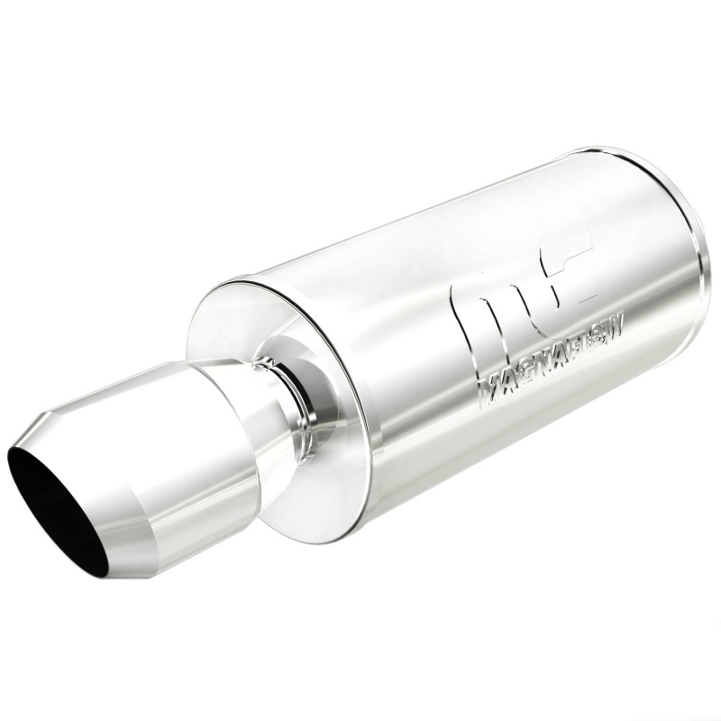 MagnaFlow 14836 7x7 Inch Round Center/Center Stainless Muffler
