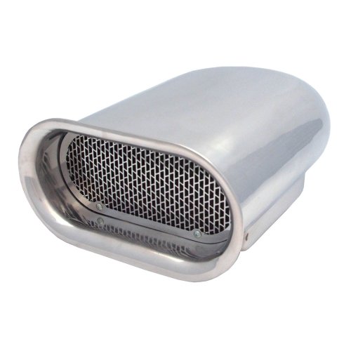 Spectre Performance 4890 Polished Aluminum Hood Scoop