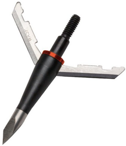 Wasp Jak-Knife Broadhead  2-Blade  125 G  Pack of 3