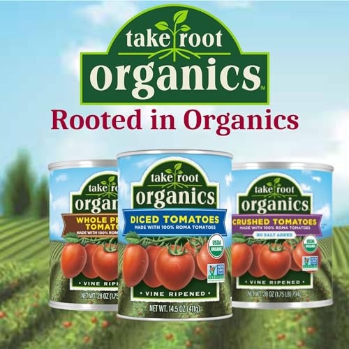 Take Root Organics Canned Organic Pizza Sauce, 15 Oz Can (Pack of 12 Cans) thumbnail