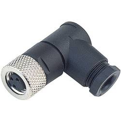 Binder 99-3378-00-04 Sensor/stlldon-kontakt, Okonfektionerad M8 Hona Vinklad Antal Poler (RJ): 4 20 St