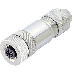 Binder 99-1430-812-04 Sensor/stlldon-kontakt, Okonfektionerad M12 Hona Rak Antal Poler (RJ): 4 20 St