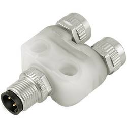 Binder 79-5236-00-04 Sensor/stlldon-frdelare & Adapter M12 Adapter Y-Form Antal Poler (RJ): 4 20 St
