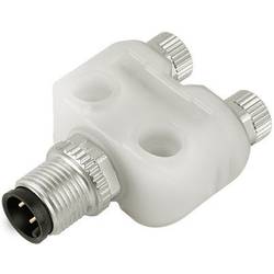 Binder 79-5232-00-04 Sensor/stlldon-frdelare & Adapter M12, M8 Adapter Y-Form Antal Poler (RJ): 4 20 St