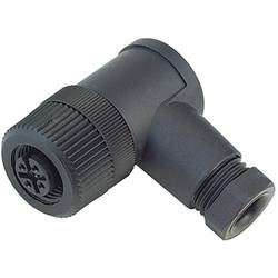 Binder 99-0430-00-04 Sensor/stlldon-kontakt, Okonfektionerad M12 Hona Vinklad Antal Poler (RJ): 4 20 St