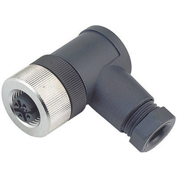 Binder 99-0524-24-04 Sensor/stlldon-kontakt, Okonfektionerad M12 Hona Vinklad Antal Poler (RJ): 4 20 St