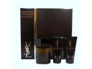 Ysl La Nuit De L'homme 3 Piece Gift Set Eau De Toilette Spray 100ml Nib-l5914400