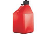 Plastic Product Formers 5 Gal. Square Plastic Multi-Purpose Utility Jug, Red
