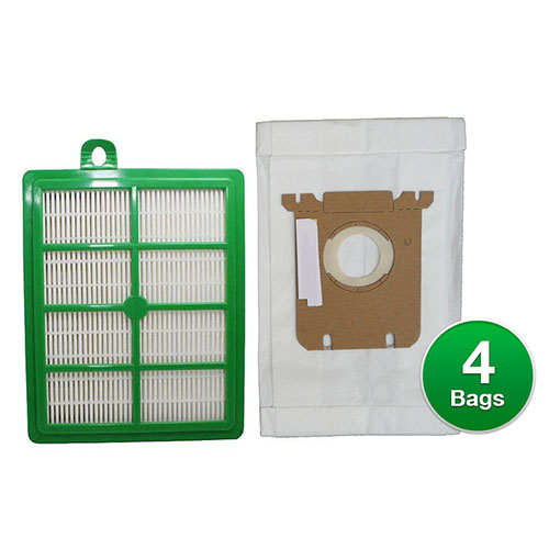 Eureka 6500 & 6990 Series Kit (4 Style OX Bag + 1 H12 HEPA Filter)