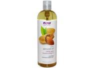 Now Foods Solutions Sweet Almond Oil 16 Fl Oz 473 Ml All-Natural, Hexane-Free