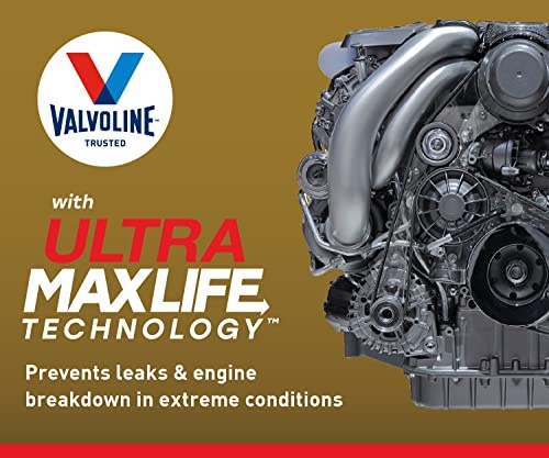 Valvoline Extended Protection High Mileage with Ultra MaxLife Technology 0W-20 Full Synthetic Motor Oil 1 QT, Case of 6 thumbnail