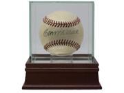 Connie Mack Signed American League Baseball BAS A89881 W/ Glass Display Case