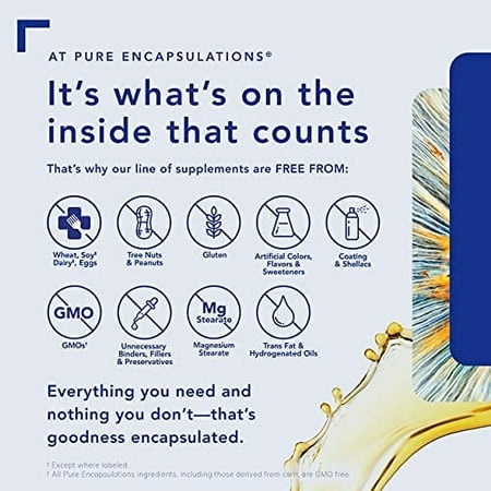 Pure Encapsulations Digestive Enzymes Ultra - Aids Digestion of Protein  Carbs  Fat & More* - 90 Capsules