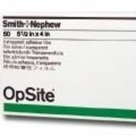 #4973 IV3000° STANDARD- Box of 50- 4 X5½  Transparent Waterproof IV Dressing with Handles- Exp. 2014