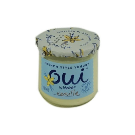 Oui by Yoplait French Style Vanilla Yogurt  5 Ounce -- 8 per Case