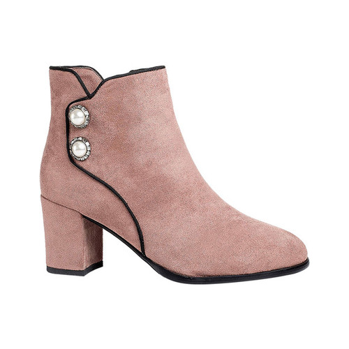 Women S Ann Creek Memel Pearl Accent Rhinestone Bootie
