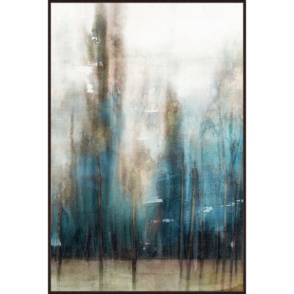 Forest at Dusk I Framed Canvas Wall Art