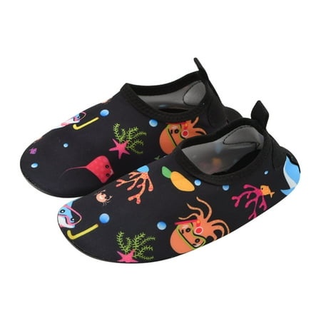 Water Shoes for Kids Girls Boys Toddler Kids Swim Water Shoes Quick Dry Non-Slip Water Skin Barefoot Sports Shoes Aqua Socks for Beach Outdoor Sports
