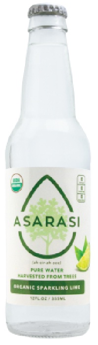 Asarasi: Water Sparkling Lime  12 Oz