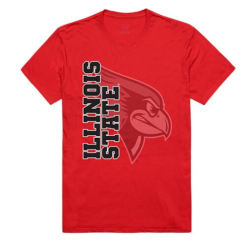 W Republic Apparel 515-124-R58-04 Illinois State University Ghost Tee  Red - Extra Large