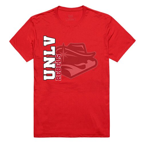 W Republic Apparel 515-137-R58-03 University of Nevada  Las Vegas Ghost Tee  Red - Large