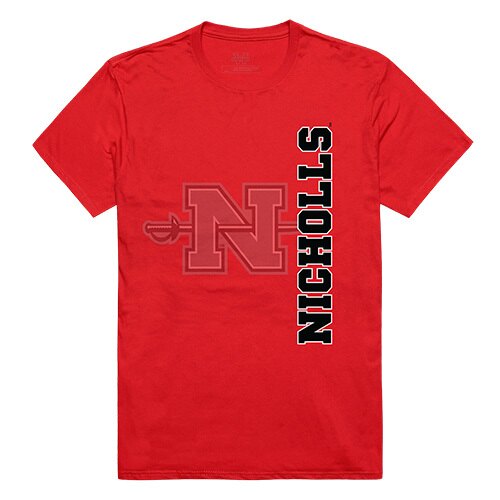 W Republic Apparel 515-138-R58-04 Nicholls State University Ghost Tee  Red - Extra Large