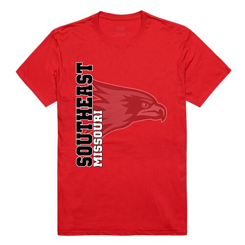 W Republic Apparel 515-149-R58-04 Southeast Missouri State University Ghost Tee  Red - Extra Large