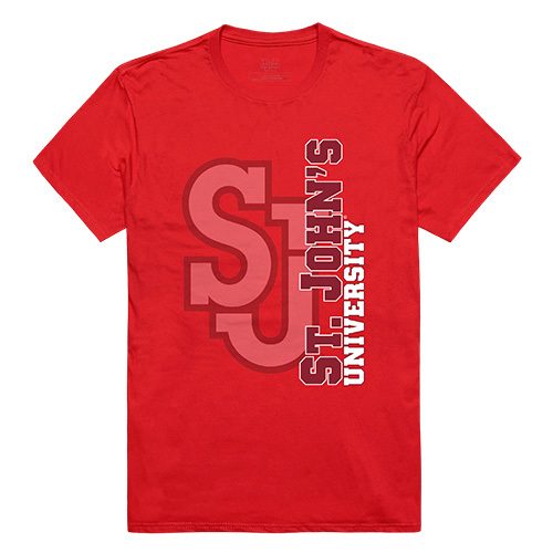 W Republic Apparel 515-152-R58-03 St. Johns University Ghost Tee  Red - Large