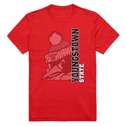 W Republic Apparel 515-159-R58-03 Youngstown State University Ghost Tee  Red - Large