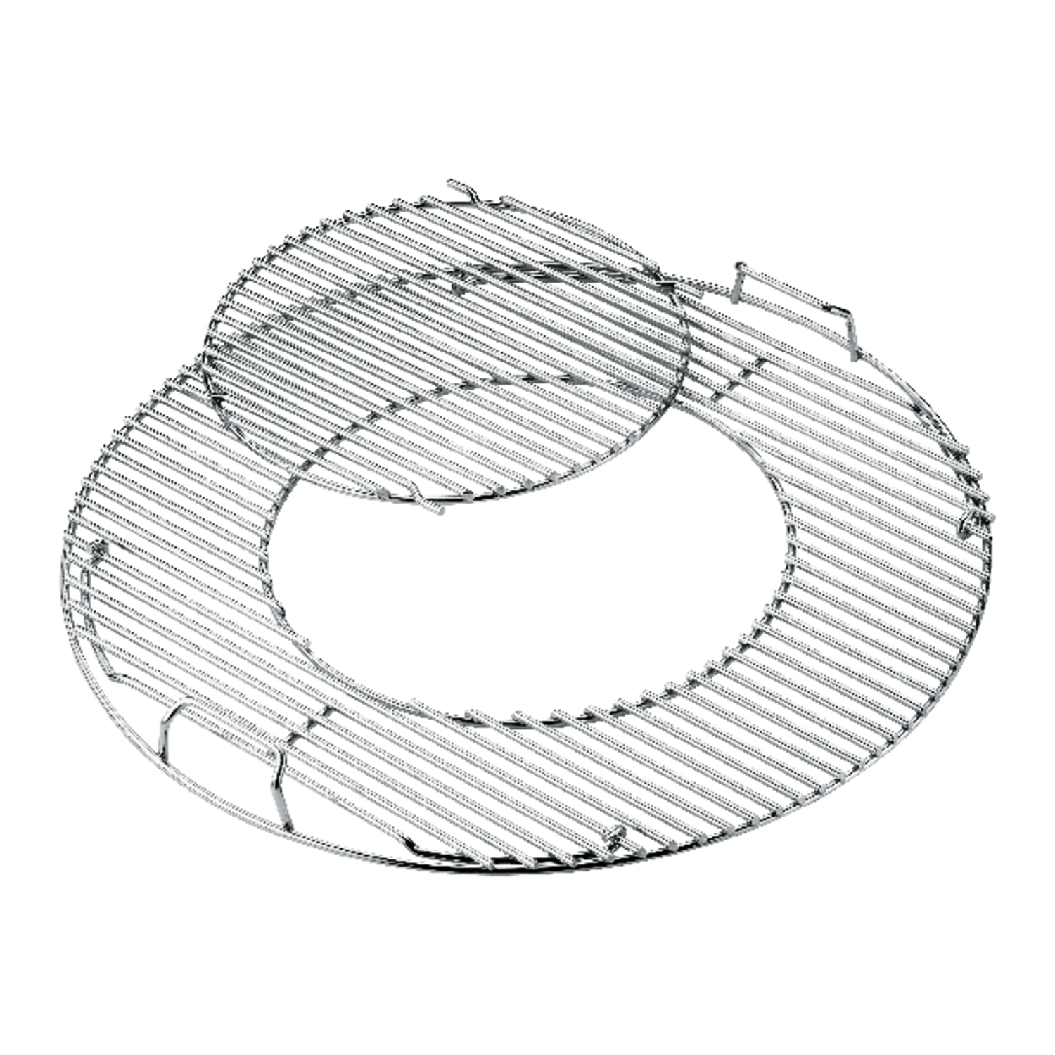 Hinged Replacement Cooking Grate with Removable Center for 22-1/2 in. Charcoal Grill