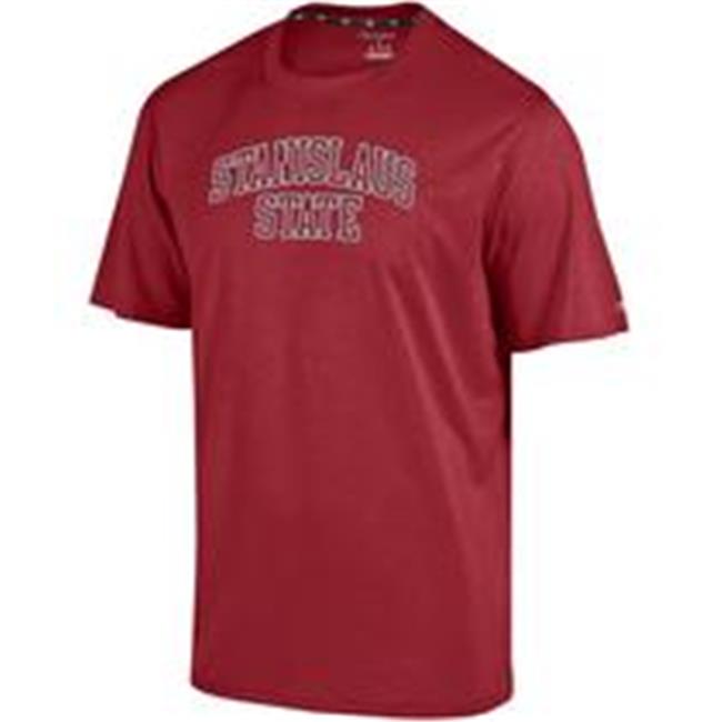 W Republic Apparel 515-208-R58-04 Ghost Tee  California State Stanislaus  Red - Extra Large