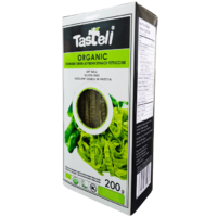 Tastell Organic Edamame Green Soybean Fettuccine