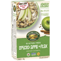 Nature's Path Organic Gluten Free Spiced Apple + Flax Oatmeal