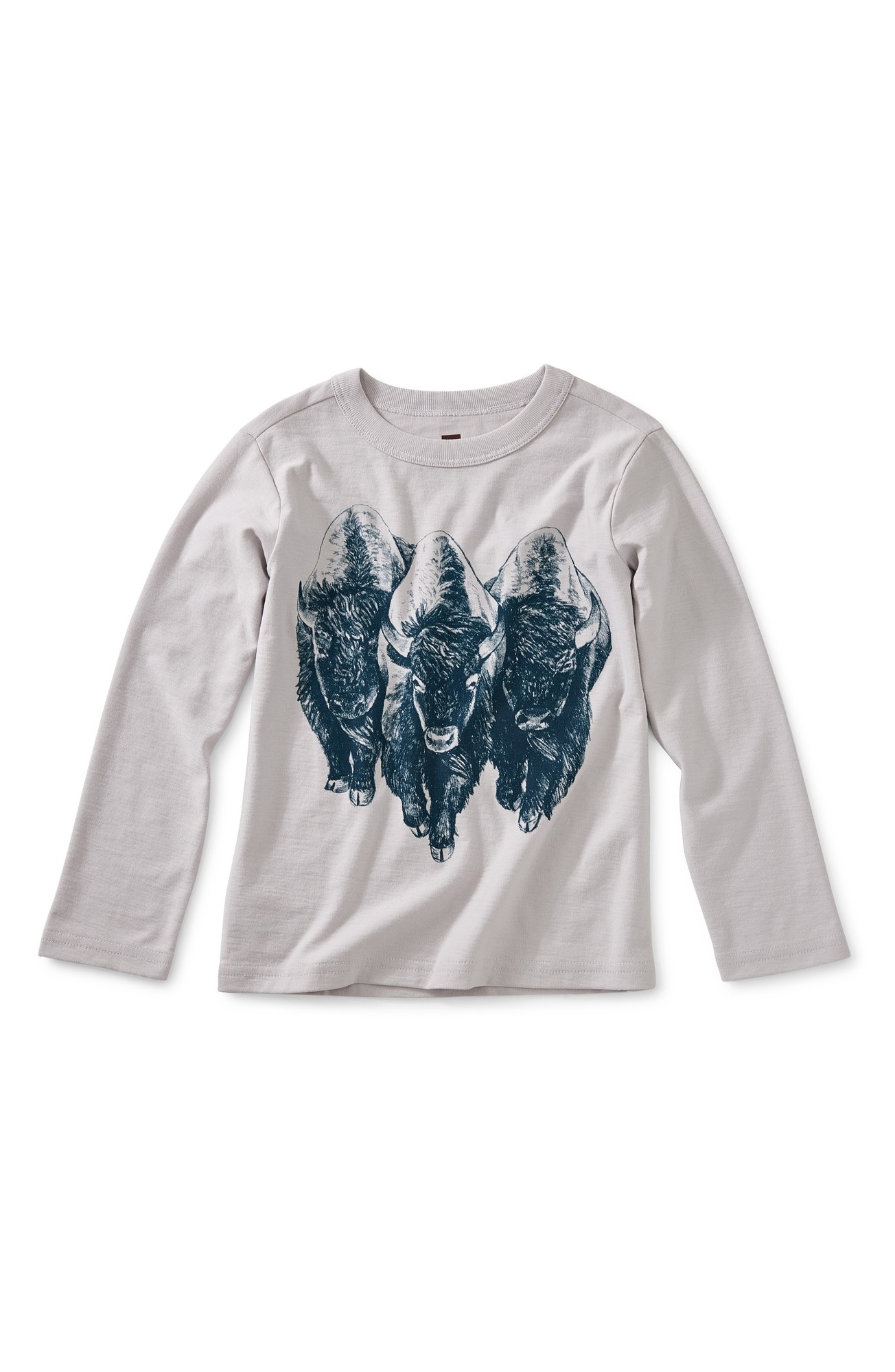 Boy's Tea Collection Roaming Buffalo Graphic T-Shirt, Size 6 - Blue
