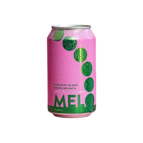 Melo - Passionfruit, Orange & Guava - Sparkling Kava - 6 Pack (12 Fl Oz) - Non-Alcoholic, Sugar Free, Zero Calories, Gluten Free & Vegan with a Notice thumbnail
