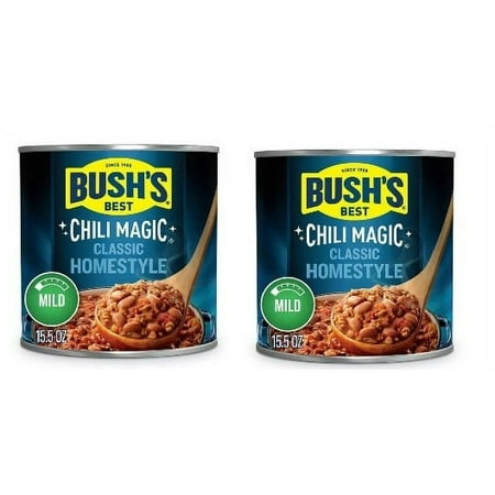Bush S Chili Magic Classic Homestyle Chili Starter Mild 15.5oz Pack of 2
