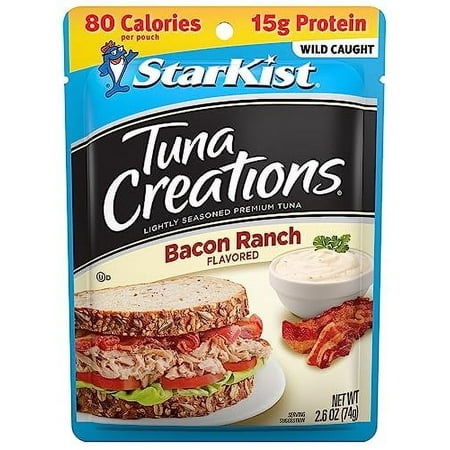 StarKist Tuna Creations Bacon .. Ranch  2.6 Oz  Pack .. of 24