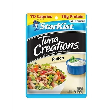 Starkist Tuna Creations Ranch Pouch  2.6 Oz  2 Pack