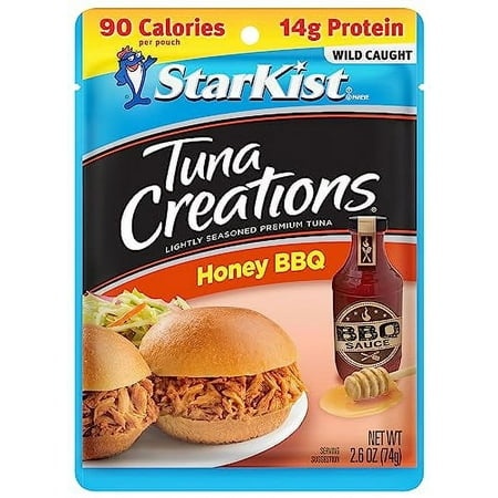 StarKist Tuna Creations Honey BBQ   Single Serve Pouch  2.6 Oz