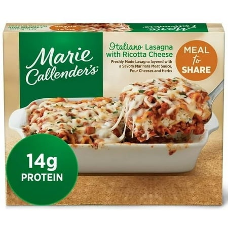 Marie Callender S Italiano Lasagna with Ricotta Cheese  31 Oz - Pack of 2