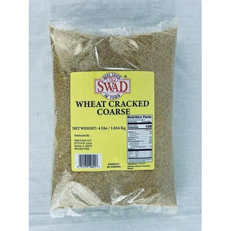 SWAD Wheat Cracked Coarse - 4lbs (1.81kg)