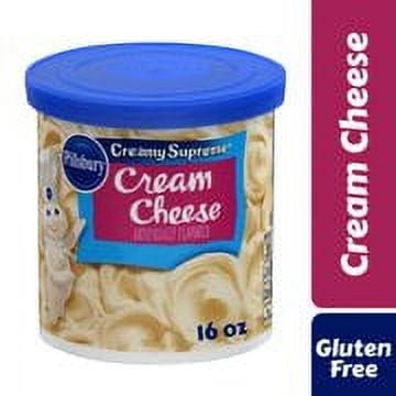 Pillsbury Cream Cheese Frosting  16 Oz Tub (Pack of 2)
