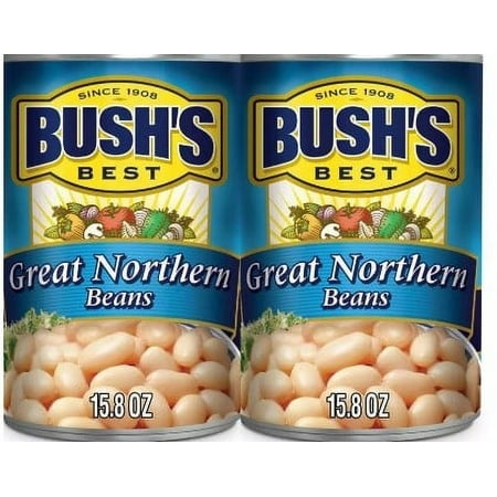 Bush S Great Northern Beans - 15.8oz Pack of 2