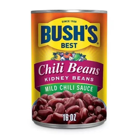 Bush S Kidney Beans in Mild Chili Sauce - 16oz Pack of 2