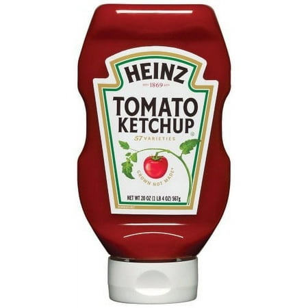 Heinz Squeeze Tomato Ketchup  20 Oz (Pack of 3)