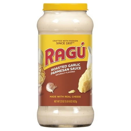 Ragu, Roasted Garlic Parmesan Sauce, 22 Oz (Case of 6)