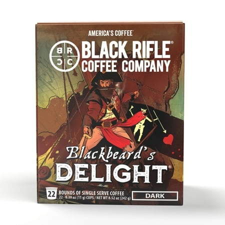 Black Rifle Coffee - Blackbeard's Delight Coffee K-Cups (22/Box)