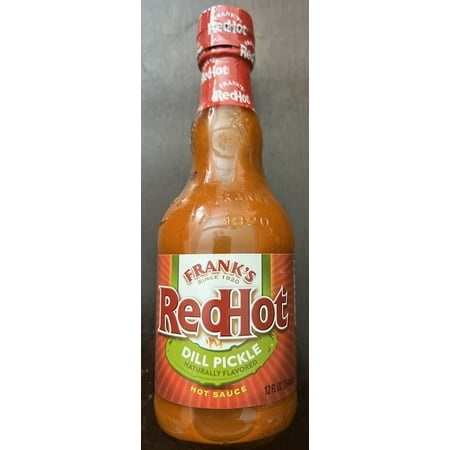 Frank S RedHot Dill Pickle Naturally Flavored Hot Sauce  12 Fluid Ounce (354 Ml)